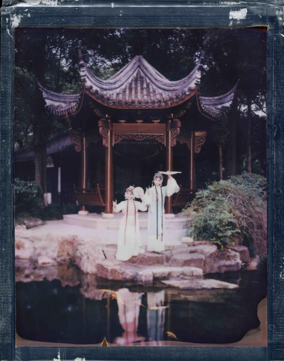 20x24 Polaroid work Zhang Jun (Kun Opera)