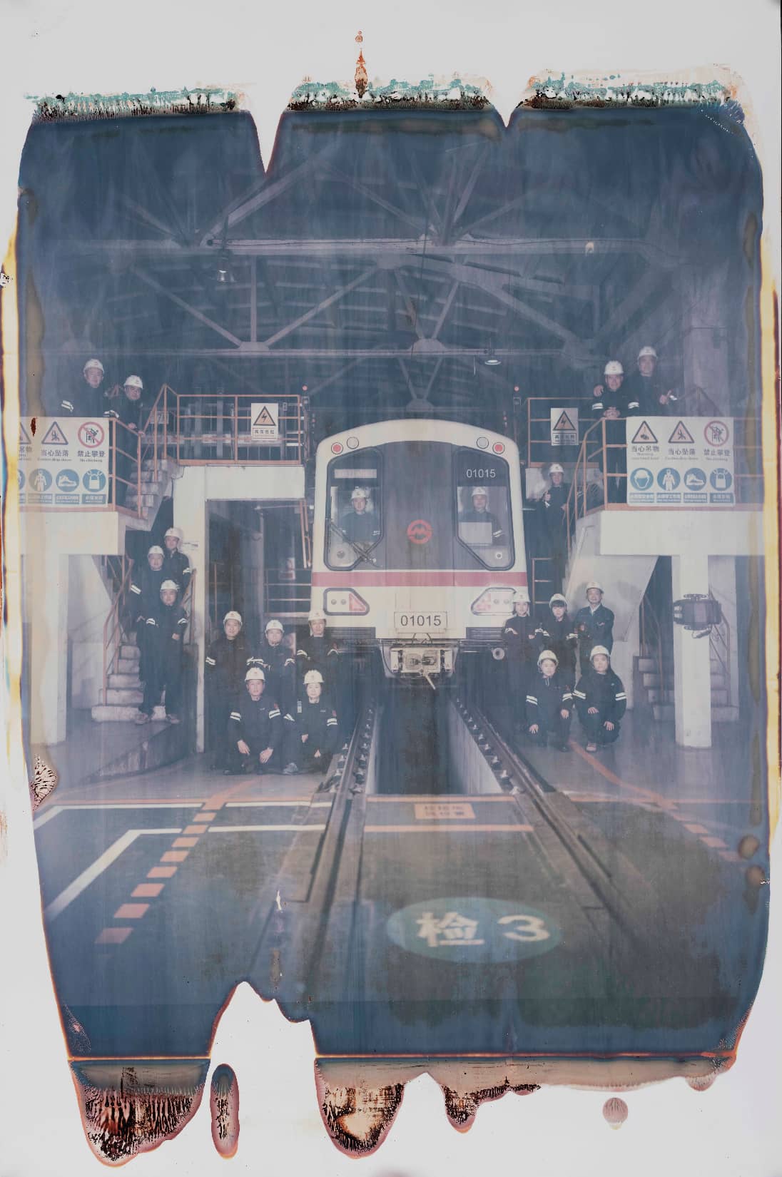 20x24 Polaroid work Shentong Metro