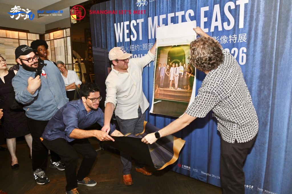 Unveiling a 20x24 Polaroid at The Peninsula New York